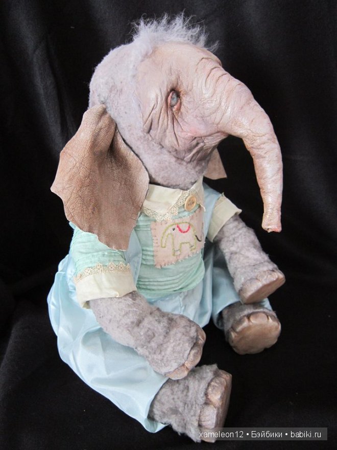 Рождение нескольких шедевров - авторские куклы и игрушки Lulu Tatum (фото 6)