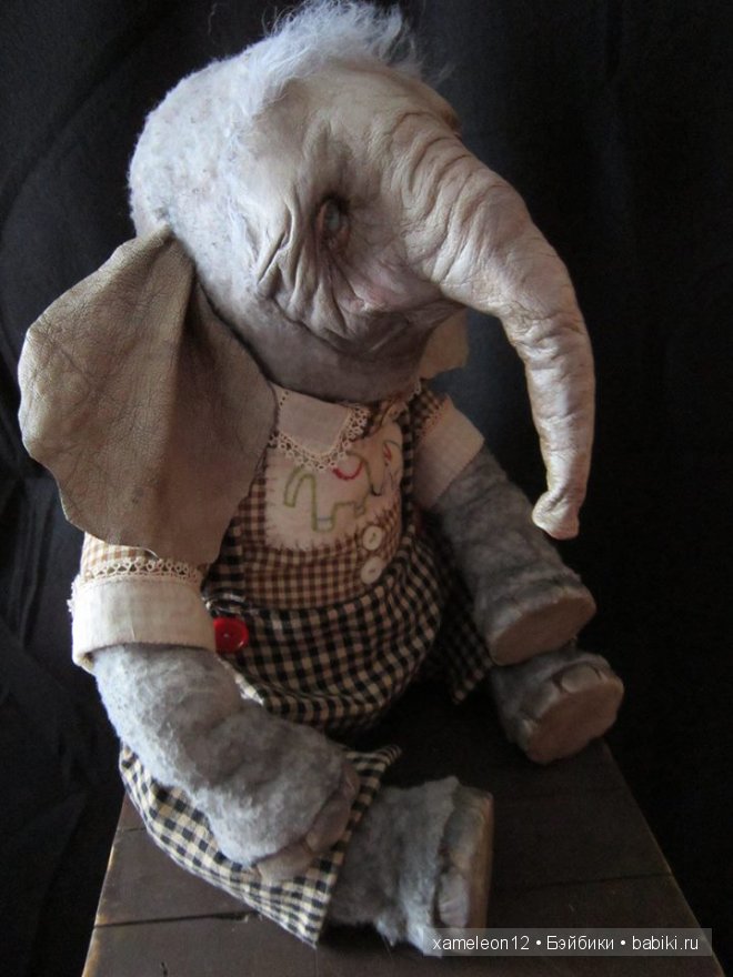 Рождение нескольких шедевров - авторские куклы и игрушки Lulu Tatum (фото 7)