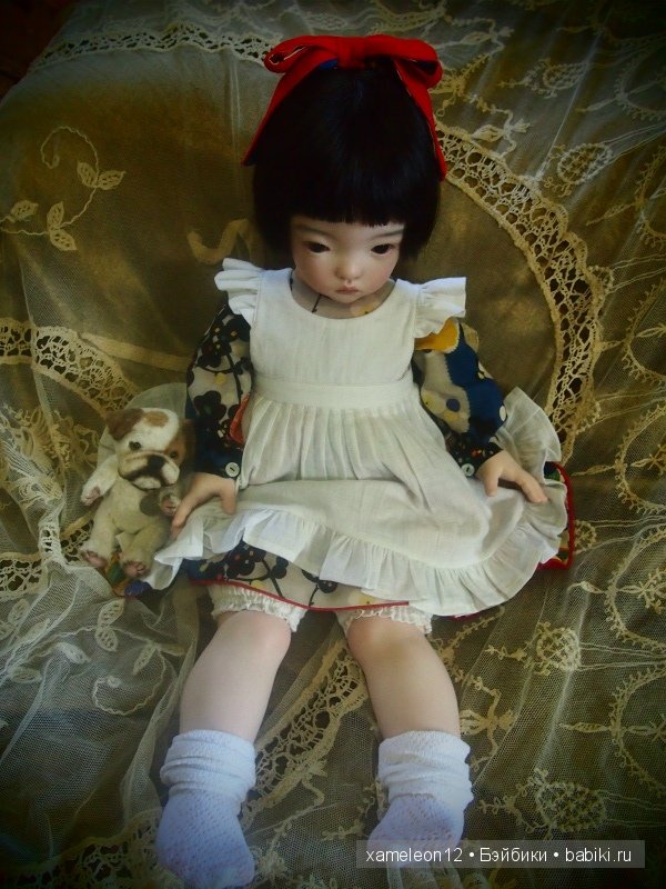 Авторская шарнирная кукла от Michiyo Aryawan (фото 5)