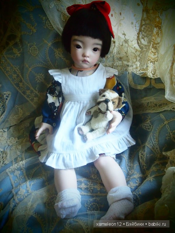 Авторская шарнирная кукла от Michiyo Aryawan (фото 2)
