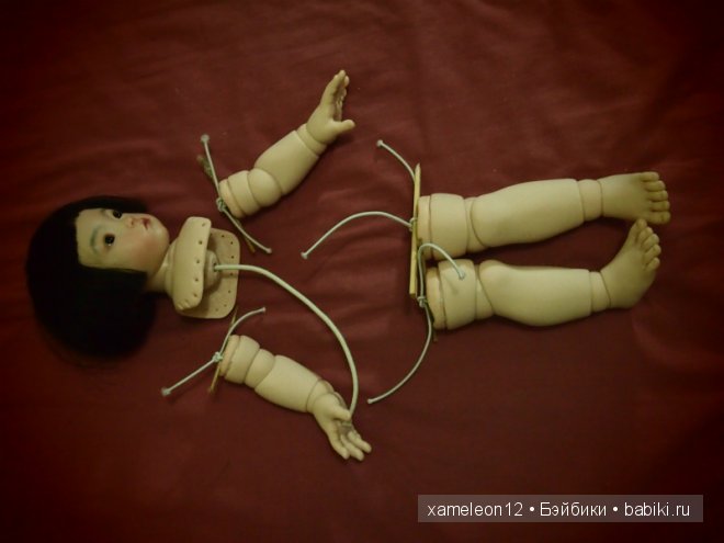 Авторская шарнирная кукла от Michiyo Aryawan