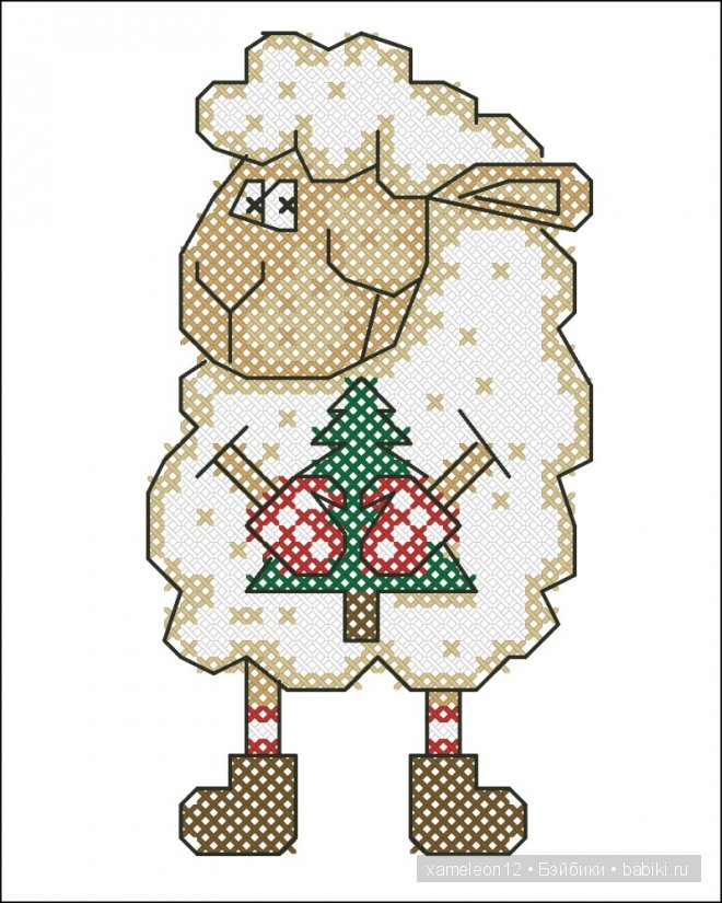 Готовим подарки к Новому году! Вышиваем символ года