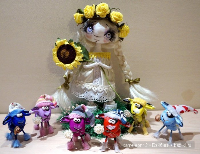 Авторские куклы Яны Новицкой
