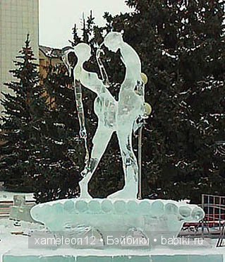 Искрящиеся и невероятные ледяные скульптуры