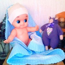 Дружелюбный винтажный мальчишка Купидон.. Кьюпи