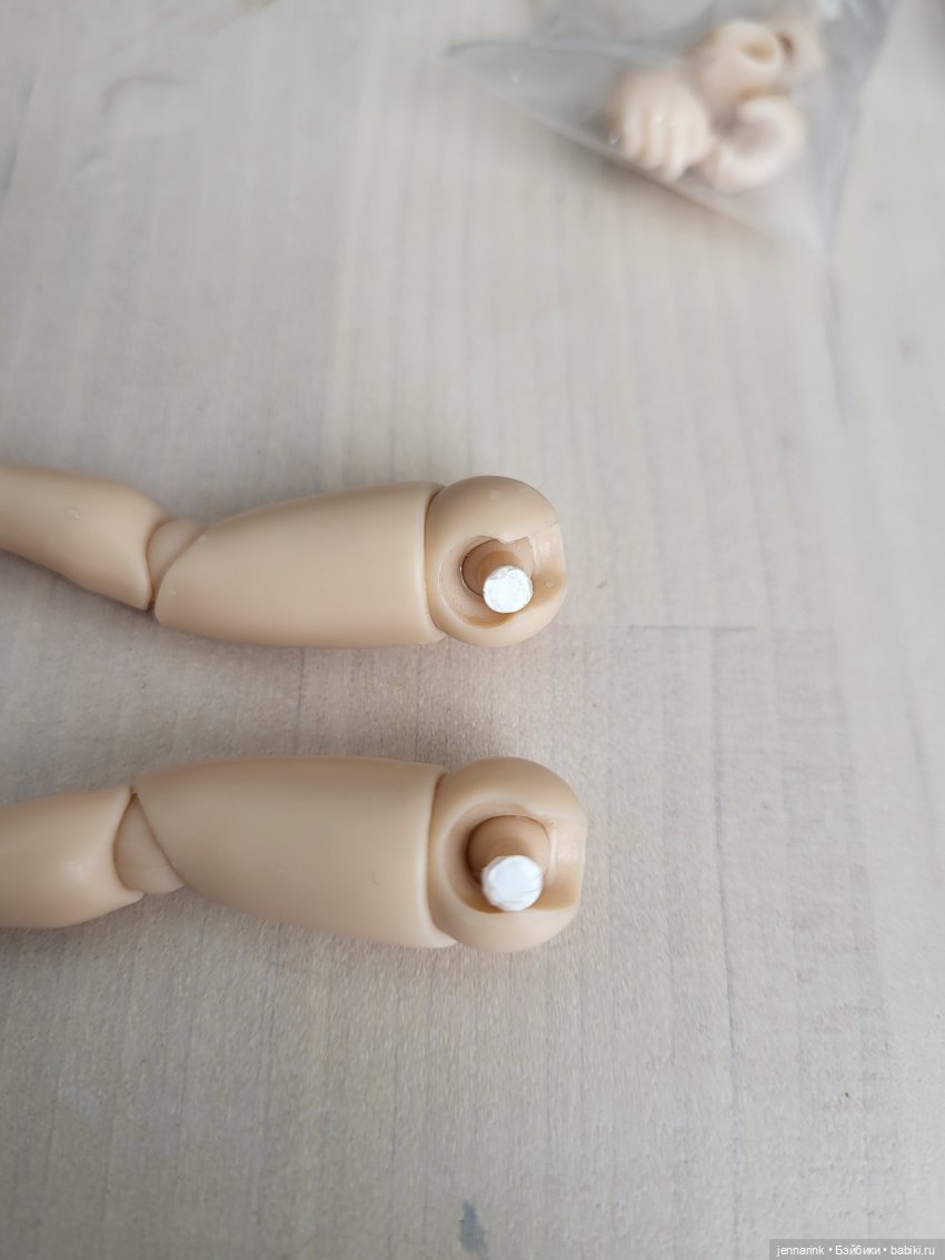 Как Аннике ноги потеряла — Ремонт и реставрация кукол: тело