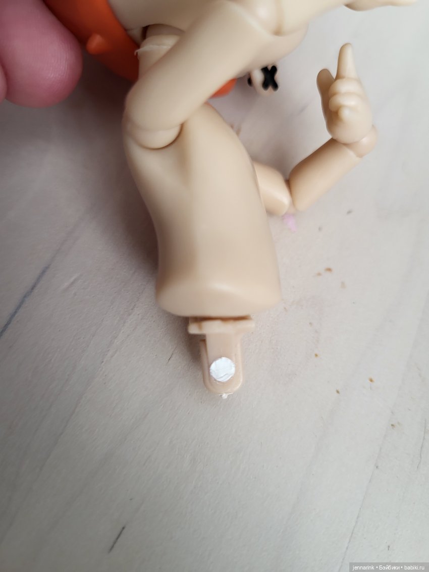 Как Аннике ноги потеряла — Ремонт и реставрация кукол: тело (фото 2)