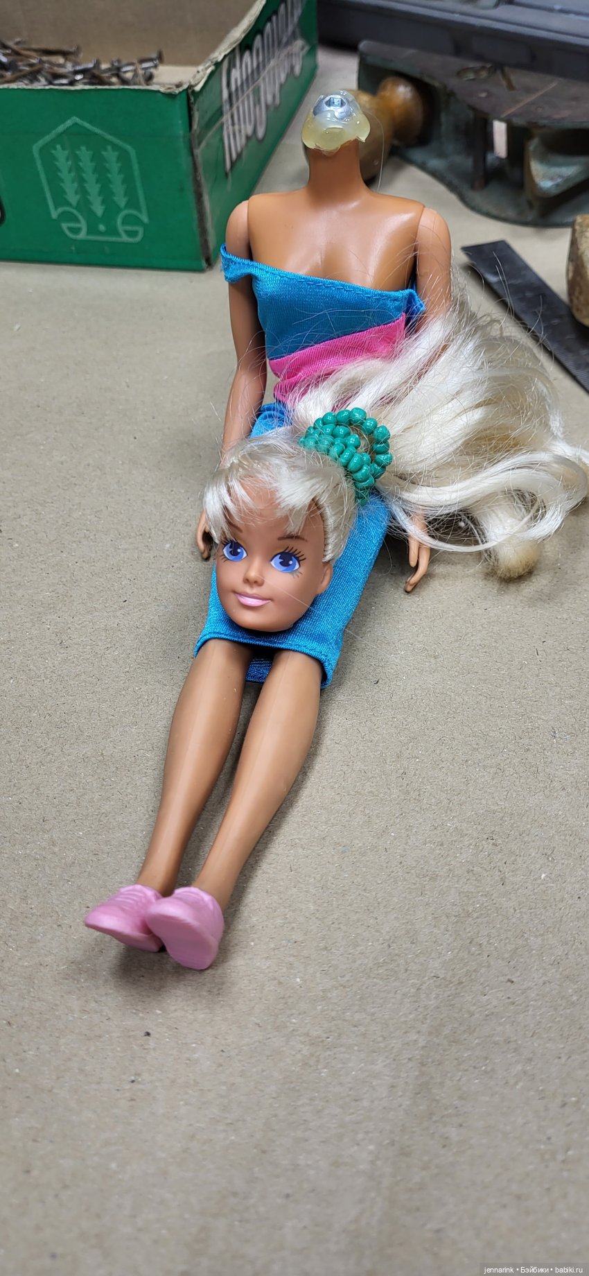 Женщина потеряла голову — Куклы Sindy (Синди) и Tammy (Тамми): винтаж (фото 2)