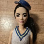 Теннисистка  на теле фешенки петит