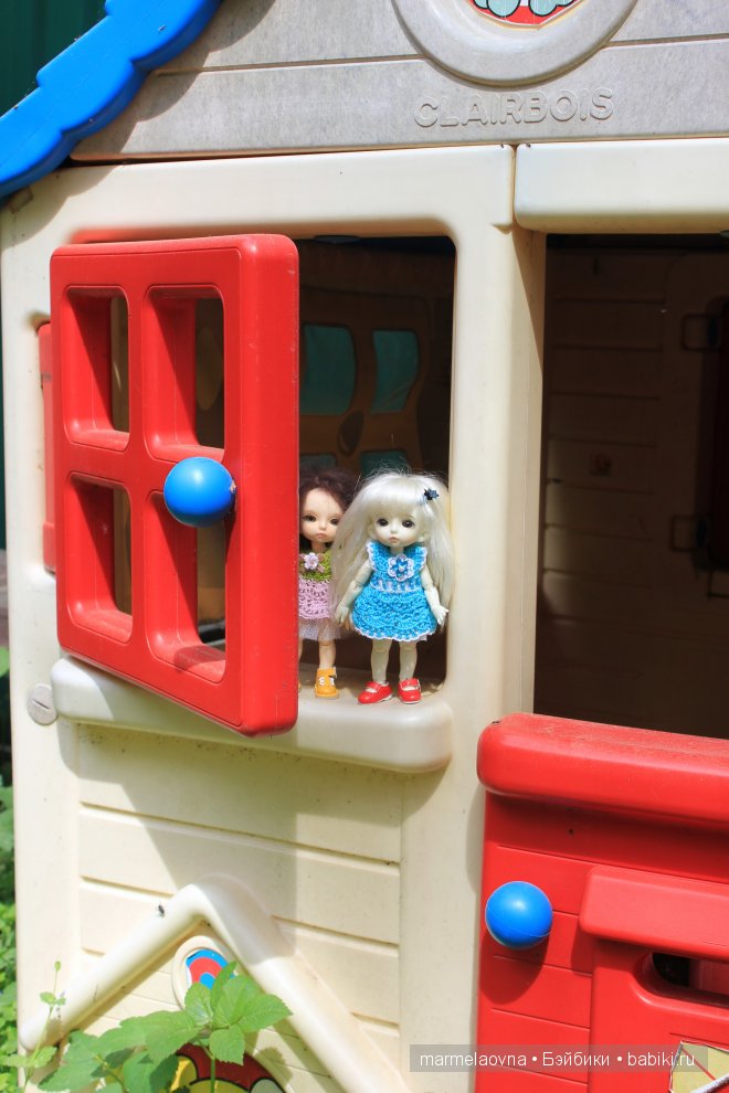 Как мои малышки ездили на дачу к друзьям | Бэйбики Как мои малышки ездили на дачу к друзьям (фото 6)