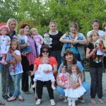 Еще одна кукло-встреча у Светланки на даче.