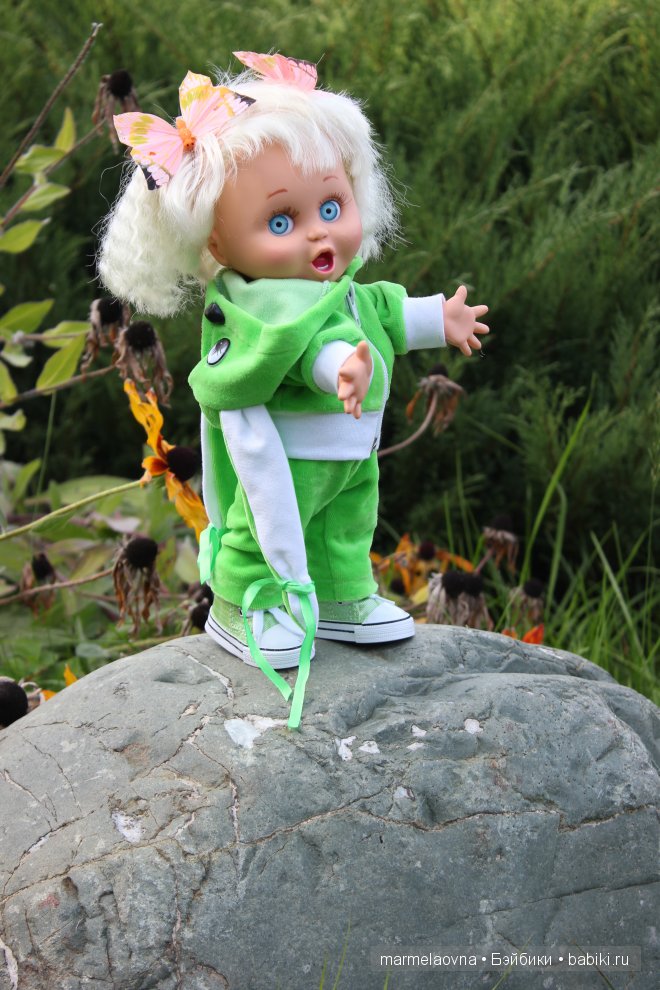 Сезон открыт. Моя первая куколка Galoob Baby Face doll