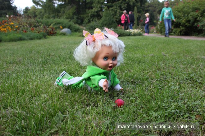 Сезон открыт. Моя первая куколка Galoob Baby Face doll