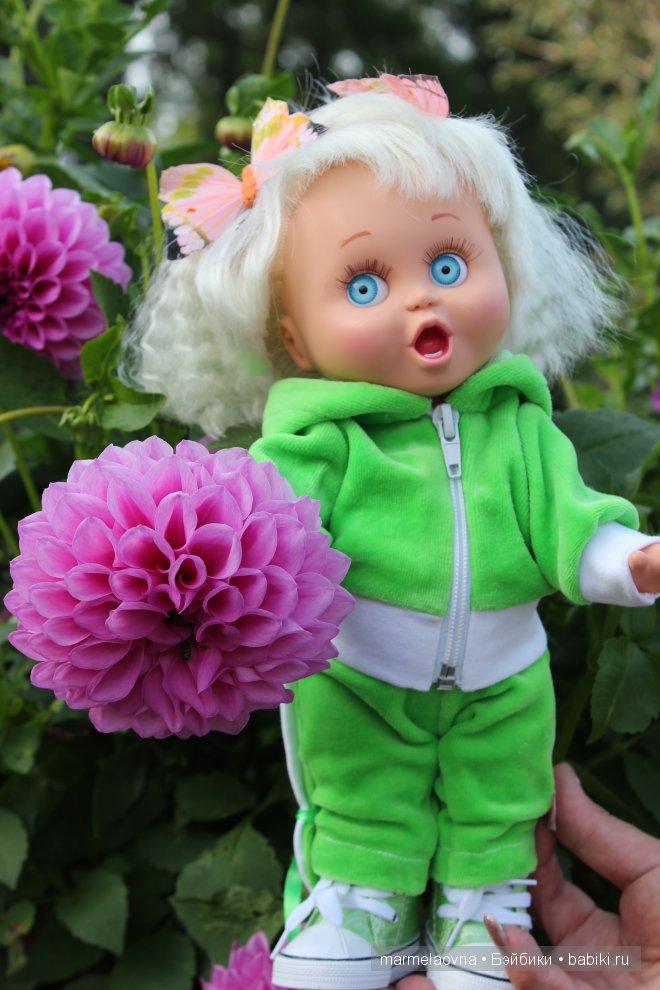 Сезон открыт. Моя первая куколка Galoob Baby Face doll