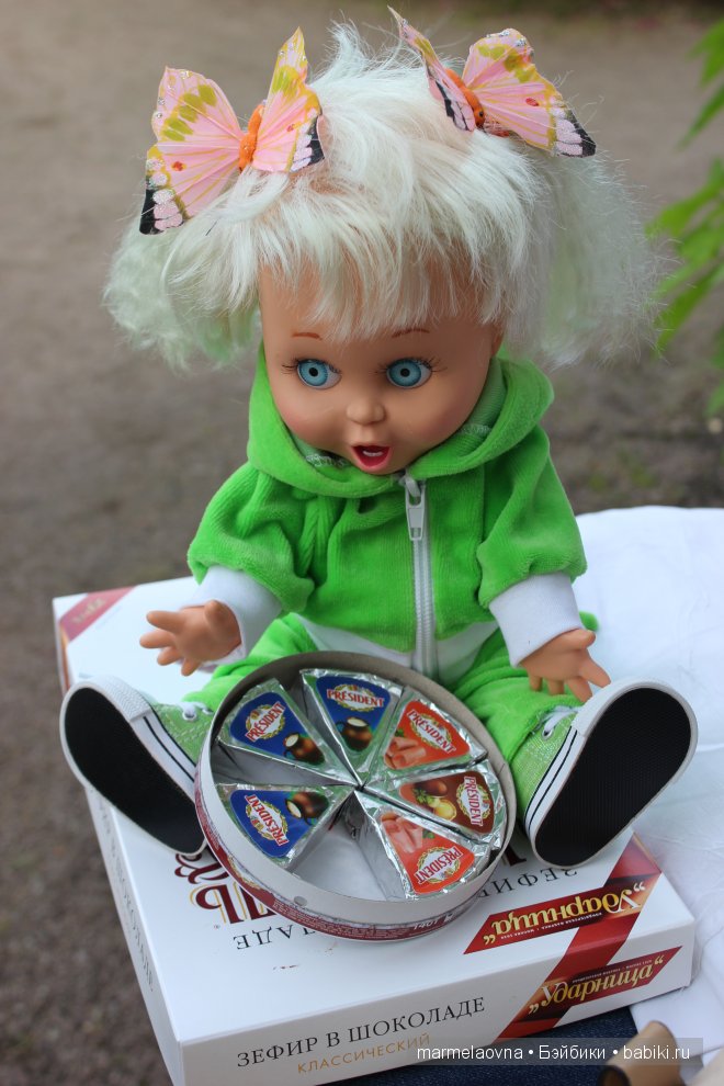 Сезон открыт. Моя первая куколка Galoob Baby Face doll