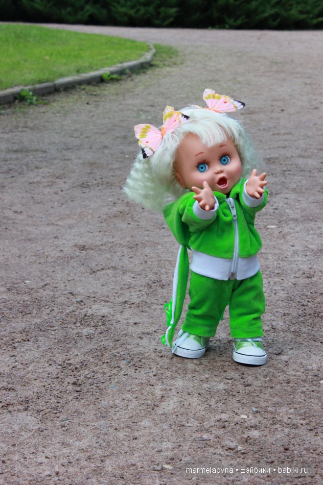 Сезон открыт. Моя первая куколка Galoob Baby Face doll