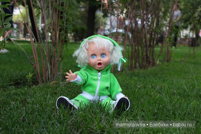 Сезон открыт. Моя первая куколка Galoob Baby Face doll (фото 8)