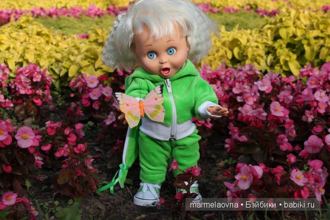 Сезон открыт. Моя первая куколка Galoob Baby Face doll