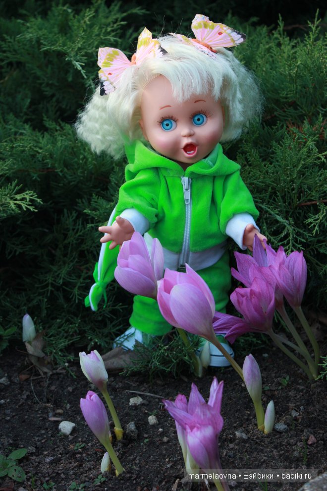 Сезон открыт. Моя первая куколка Galoob Baby Face doll