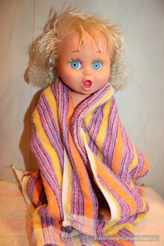 Сезон открыт. Моя первая куколка Galoob Baby Face doll (фото 2)
