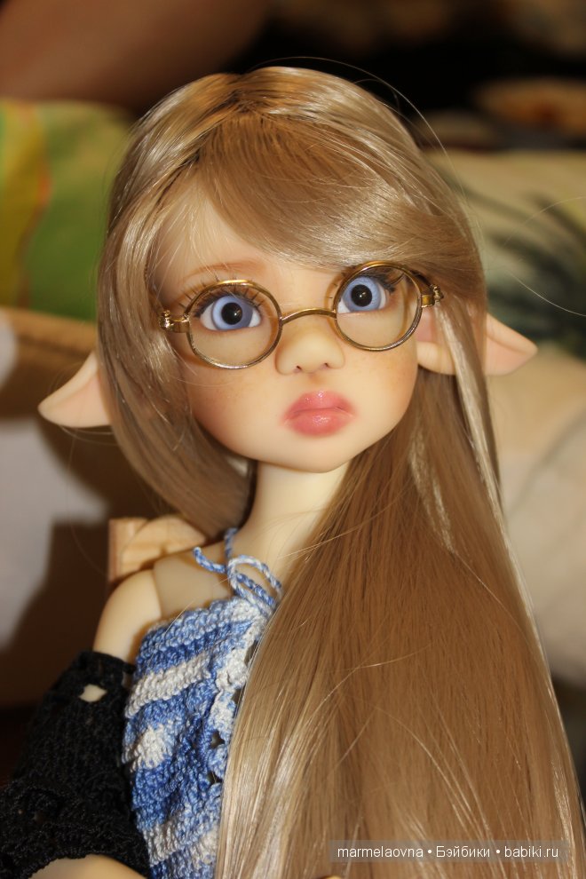 Моя Лариса приехала. Куколка Larissa Fair skin by Kaye Wiggs с веснушками (фото 7)