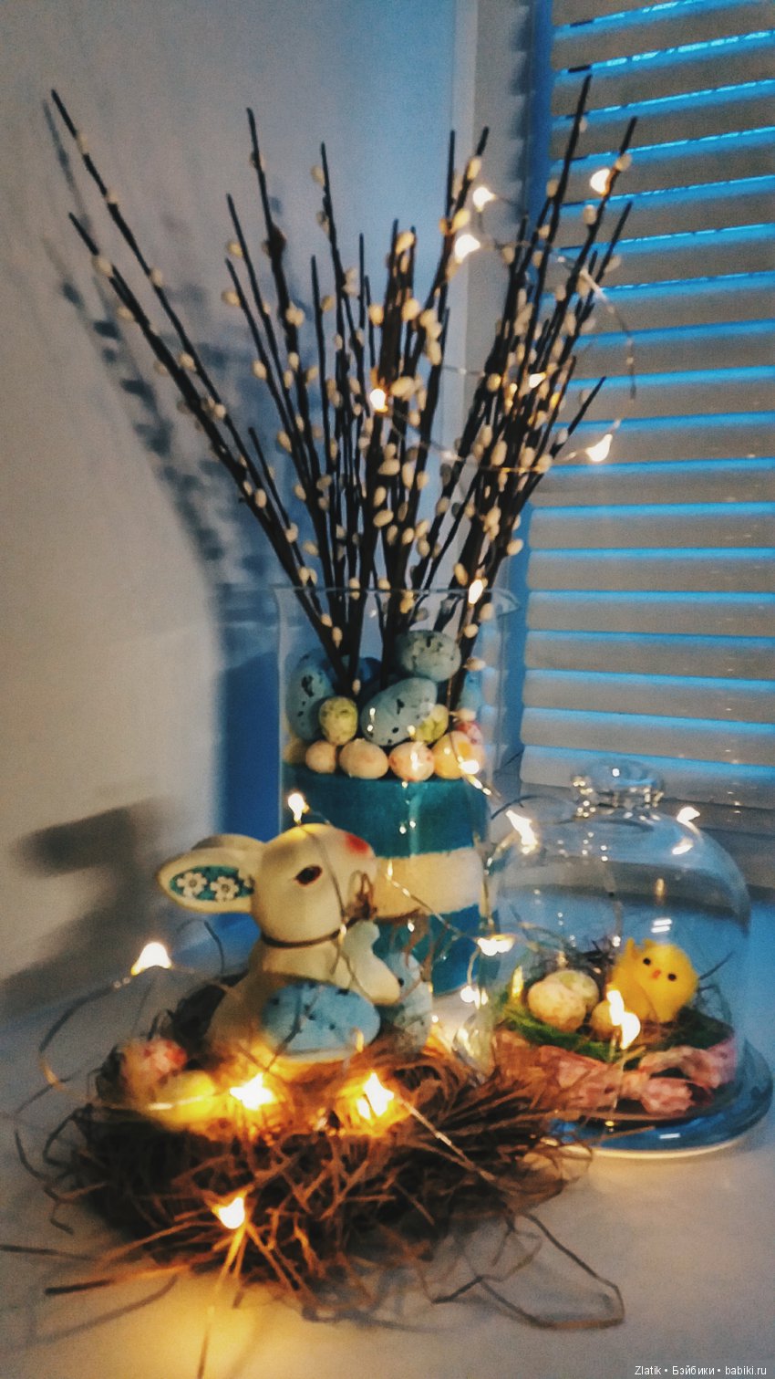 Самостоятельная идея пасхального декора.