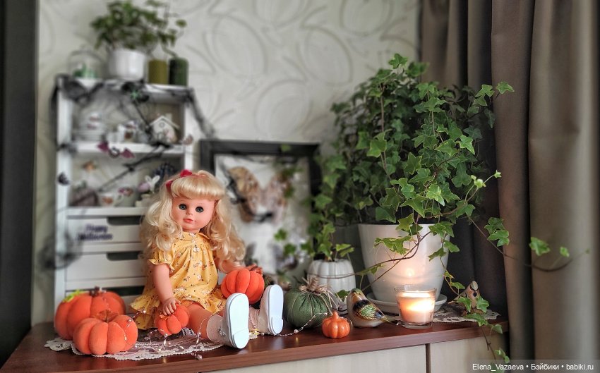 Кукла ГДР отмечает Хеллоуин (фото 3)