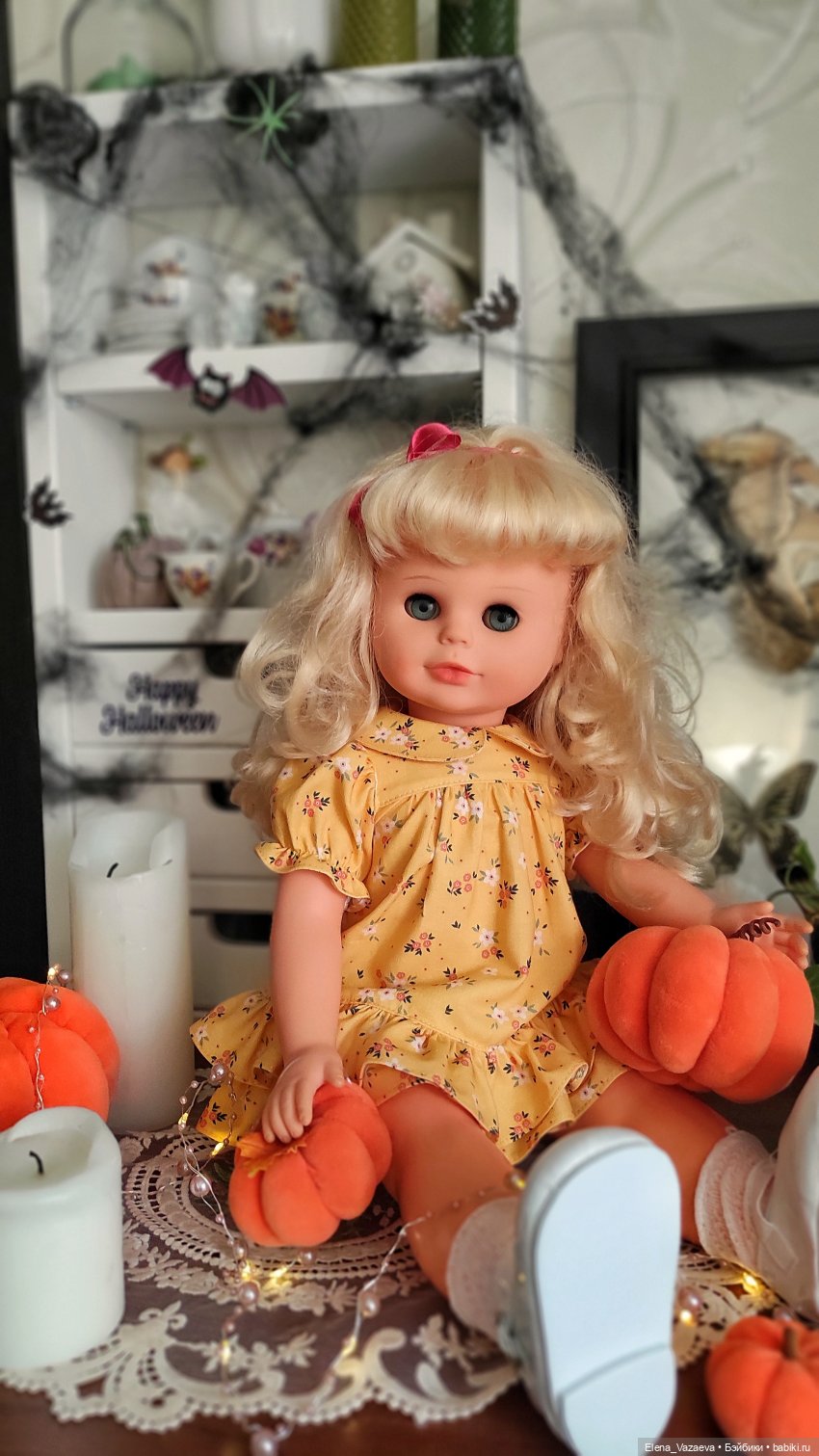 Кукла ГДР отмечает Хеллоуин (фото 7)