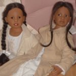 Две подружки. Куклы ELISSA GLASSGOLD