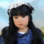 Мечты о лете)) Летняя фотосессия в зимний день и моя кареглазая модель. кукла Элизы Глазгольд