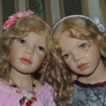 Сестрёнки заверушки Ливия и Паула. Куклы Zawieruszynski