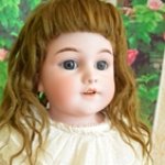 Моя "столетняя девочка" антикварная кукла