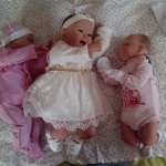 Моя новая троица реборн! Элизка, Машенька сплюшка и Хохотушка