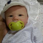 Томми улыбашка реборн. Второй подходик к этому замечательному молдику