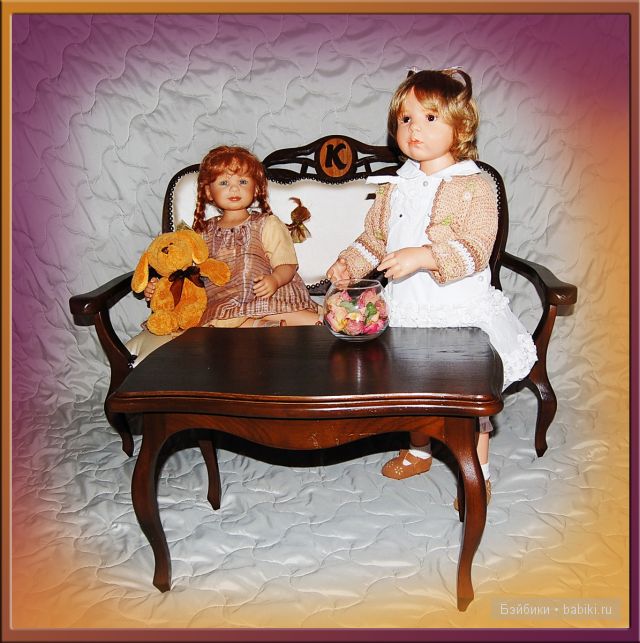 мебель для кукол, колекционные куклы