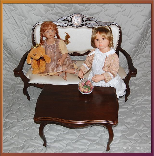 мебель для кукол, колекционные куклы