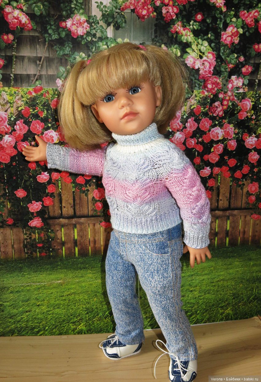 Машенька. Модернизация кукол готц. Часть 3