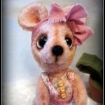 Мышка Полли. Игрушка ручной работы