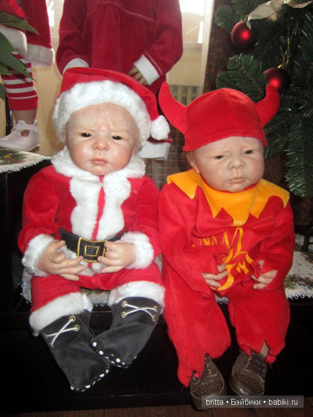 Мои Новогодние детки — Домашние коллекции кукол: фото собраний