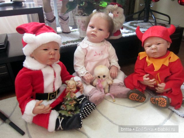 Мои Новогодние детки — Домашние коллекции кукол: фото собраний (фото 6)