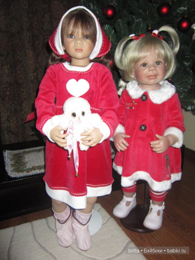 Мои Новогодние детки — Домашние коллекции кукол: фото собраний
