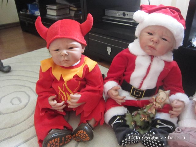Мои Новогодние детки — Домашние коллекции кукол: фото собраний (фото 9)