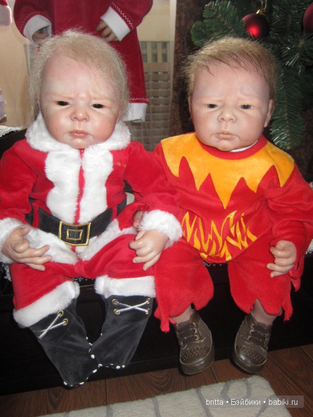 Мои Новогодние детки — Домашние коллекции кукол: фото собраний (фото 2)