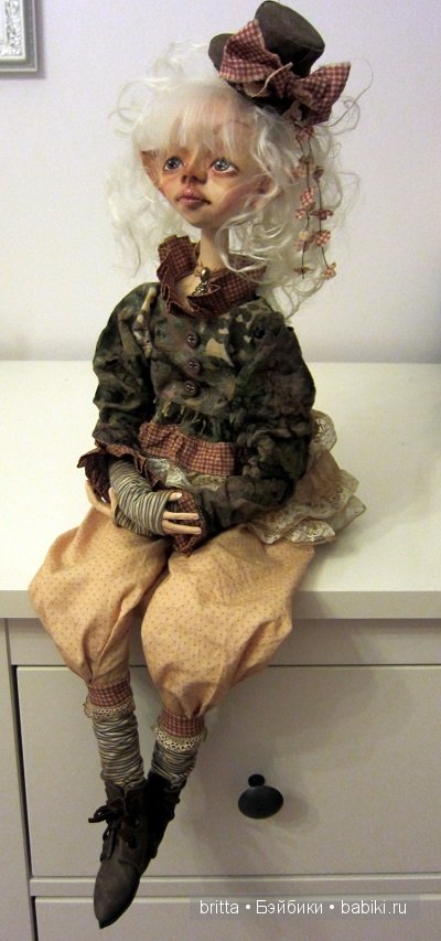 Первая авторская куколка сделанная мной. Корнелия