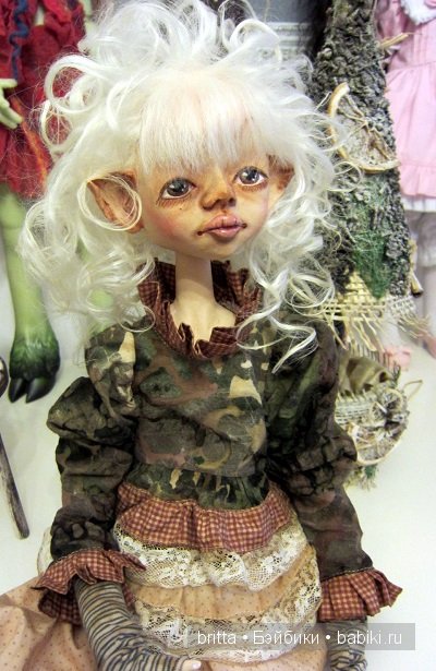 Первая авторская куколка сделанная мной. Корнелия (фото 9)