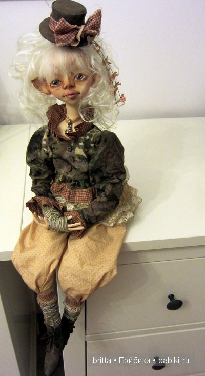 Первая авторская куколка сделанная мной. Корнелия