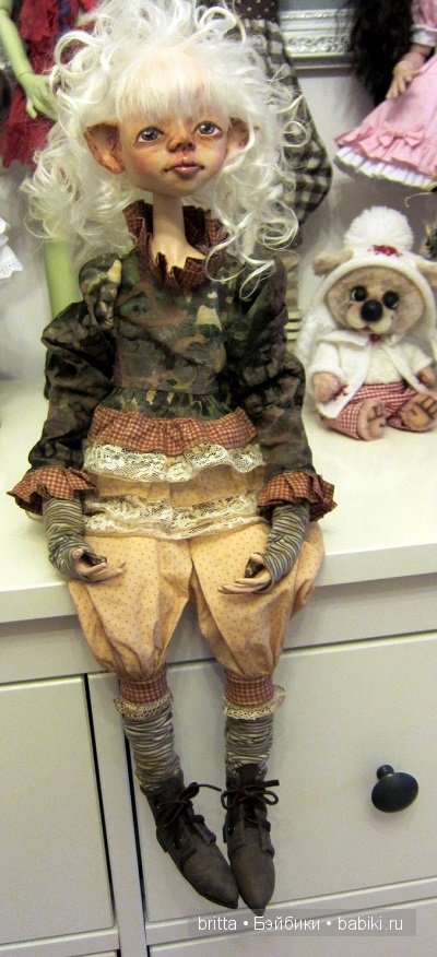 Первая авторская куколка сделанная мной. Корнелия (фото 7)