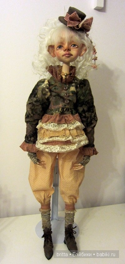 Первая авторская куколка сделанная мной. Корнелия