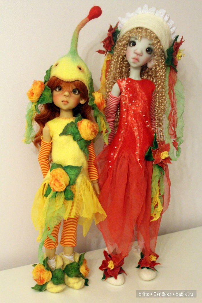 Мои работы для кукол Kaye Wiggs