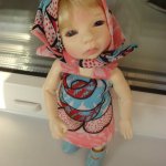 Шьем летний сарафан. Платье для куклы - мастер класс